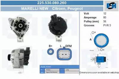 CV PSH 225530080260 -